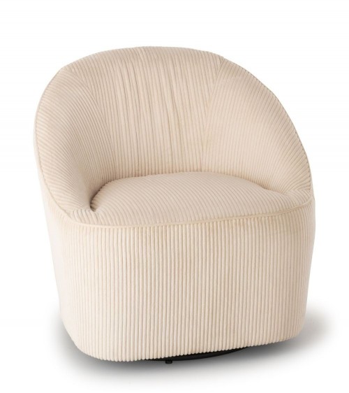 Fauteuil Pivotant Viby Beige