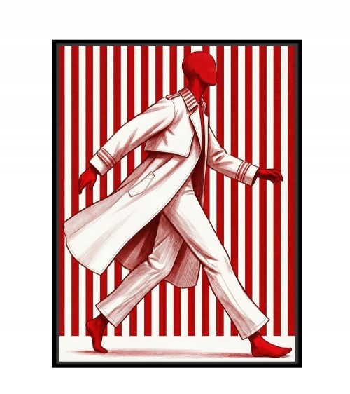 Toile Encadrée Mambo Tissu Velours